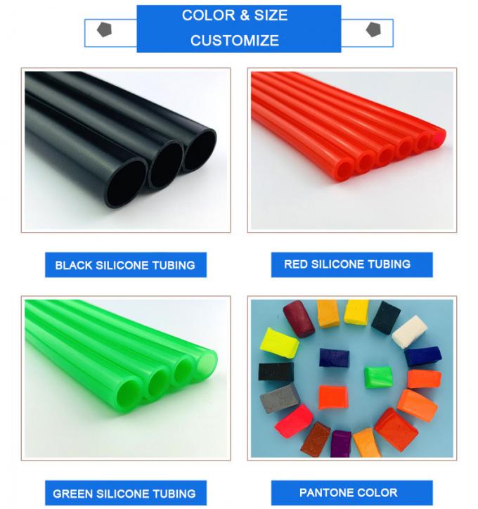 Coffee Maker Flexible Silicone Tubing 4080A Hardness , Great Insulativity